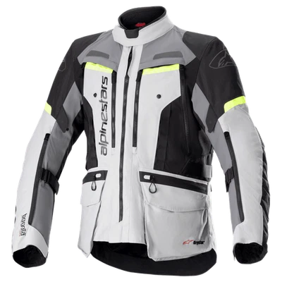 Veste Moto Alpinestars Bogota' Pro Drystar Ice Gray Touring Aventure Gris - Photo 1/4