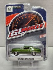 1976 Ford Gran Torino Green 1:64 Greenlight GL Muscle Limited Edition
