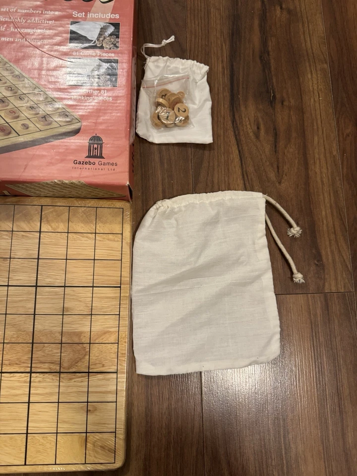 Vintage Grand Master Su Doku Board Game 2005 Complete Manual Gazebo Games - Image 4 of 4