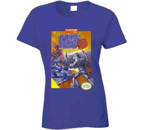 Mega Man 3 Nes Video Game Cover T Shirt