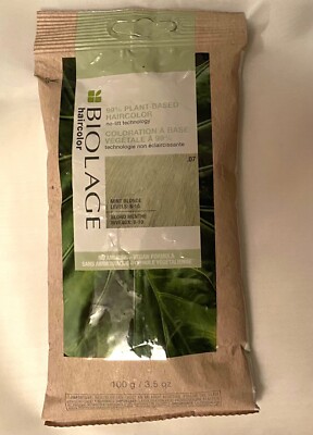 Matrix Biolage Plant-Based Haircolor Mint Blonde Levels 8-10 (.07)