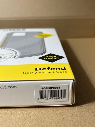 Funda protectora contra impactos pesados SoSkild Defend Apple iPhone 12 Pro Max gris humo - Imagen 3 de 4