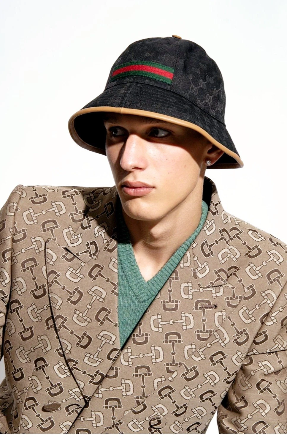 Chapeau seau GUCCI Supreme GG M Neuf avec étiquette   100% authentique