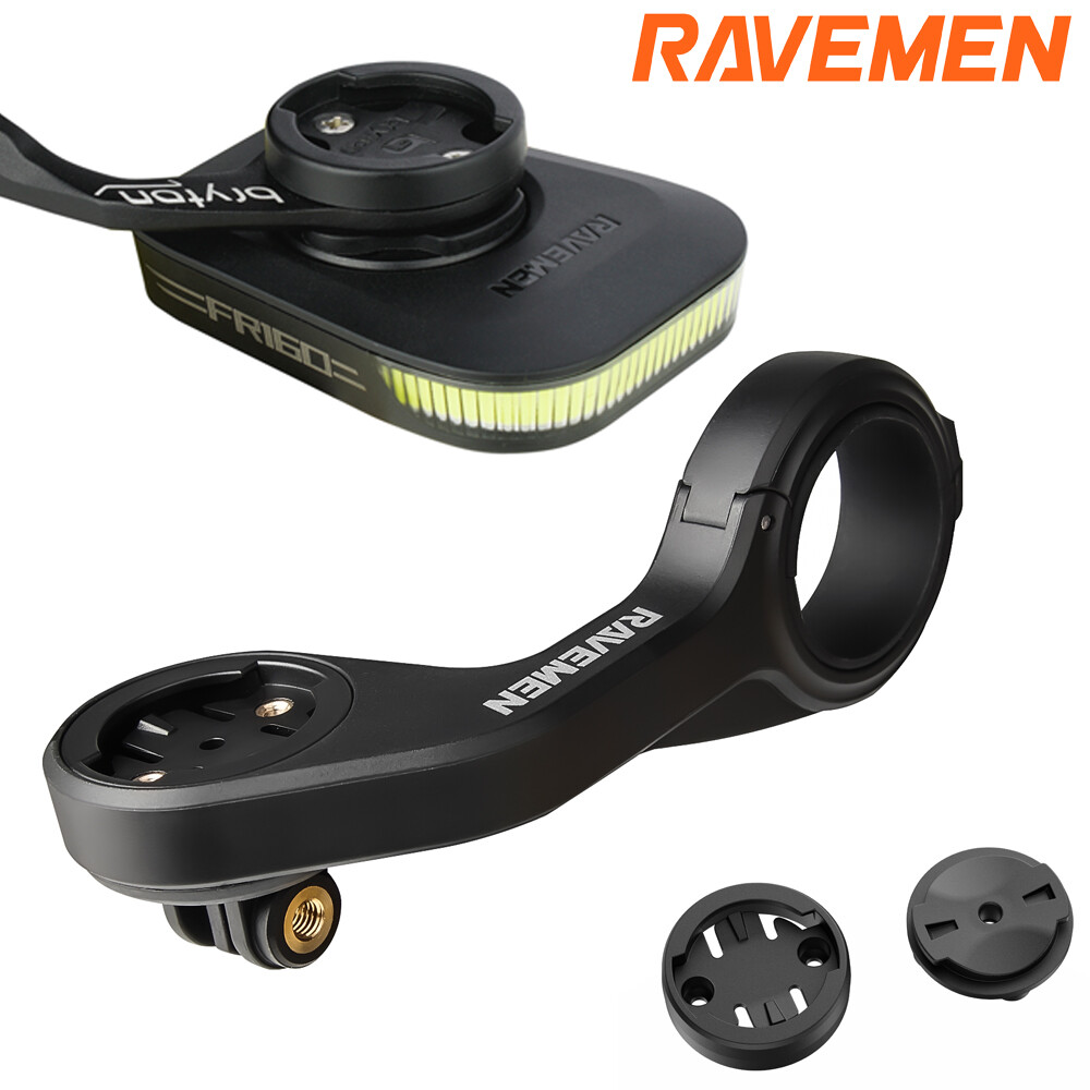 RAVEMEN Bike Out Front Light Mount For Garmin Upside-Down Bracket