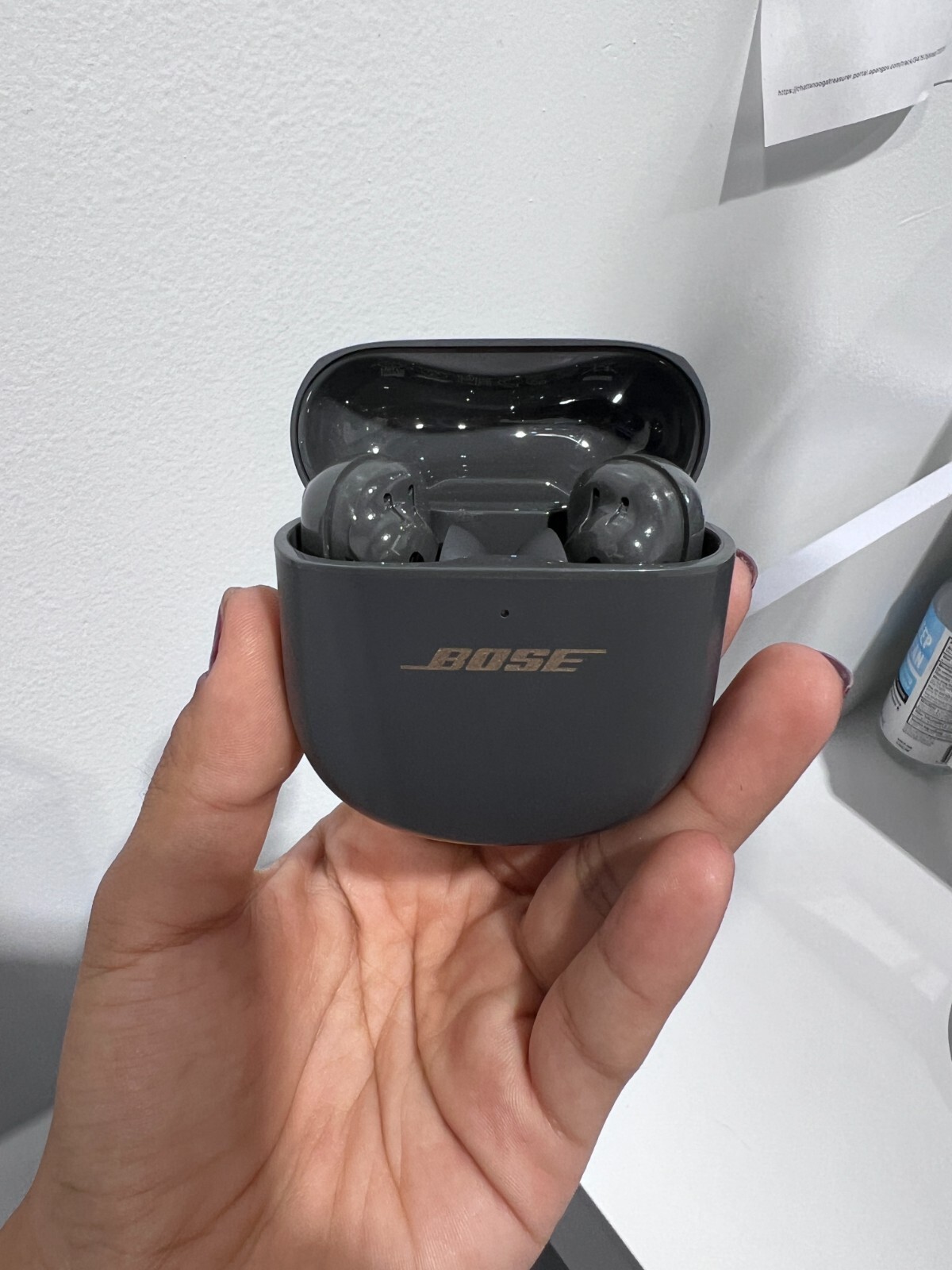 Bose QuietComfort Black Noise-Cancelling Wireless Earbuds-image