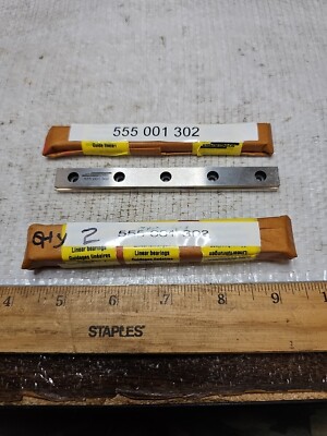 SCHNEEBERGER 555 001 302 LINEAR GUIDE * ORIGINAL PACKAGE * Set OF 4 Rails 10x100
