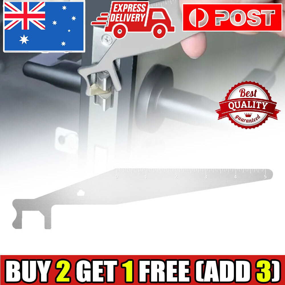 Portable Multi-Purpose Lever Tool Stainless Steel Locksmith Tool Door CF