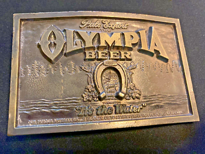 Olympia Beer ヴィンテージ ベルト バックル 【公式通販】