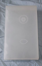 Multiple quantities available Clear VHS Plastic Case