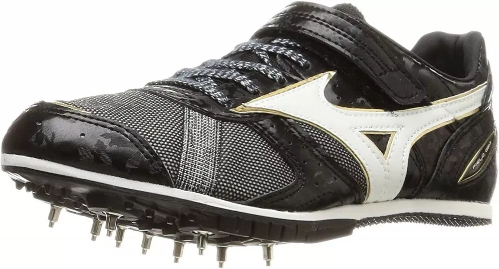 Mizuno Long Jump spike FIELD GEO LJ-C U1GA2040 Black x White x