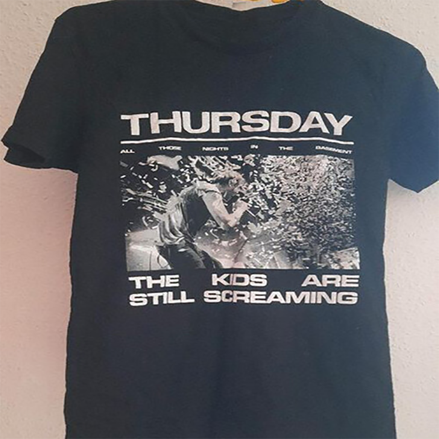 Thursday band THE KIDS ARE STILL SCREAMING black T-shirt All sizes