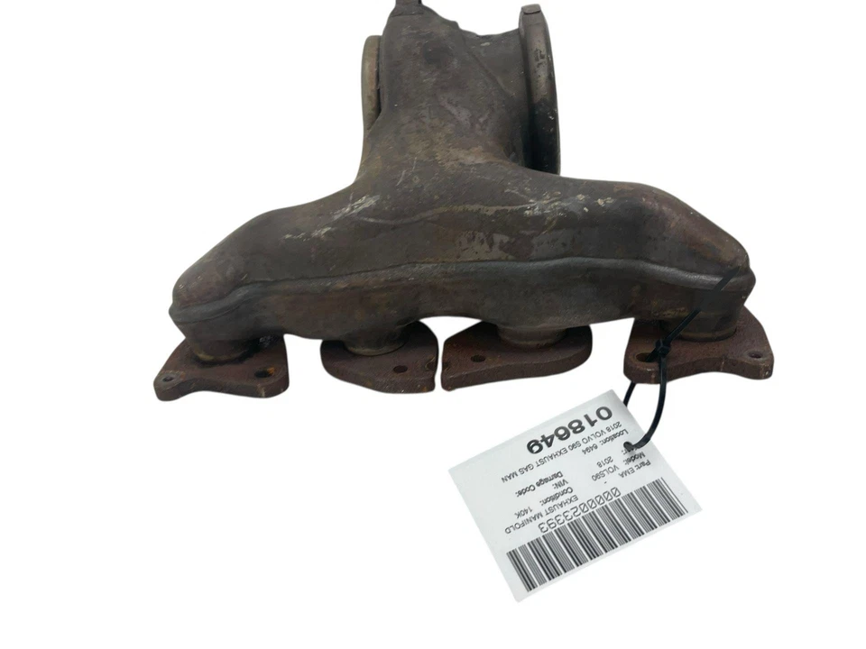 2018 VOLVO S90 EXHAUST GAS MANIFOLD W/O TURBO ASSEMBLY OEM Foto 3 de 4