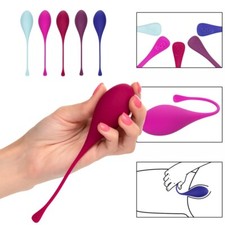 Silicone Kegel Training 5-Piece Set Vaginal Tighten Tone Ben Wa Balls Exerciser