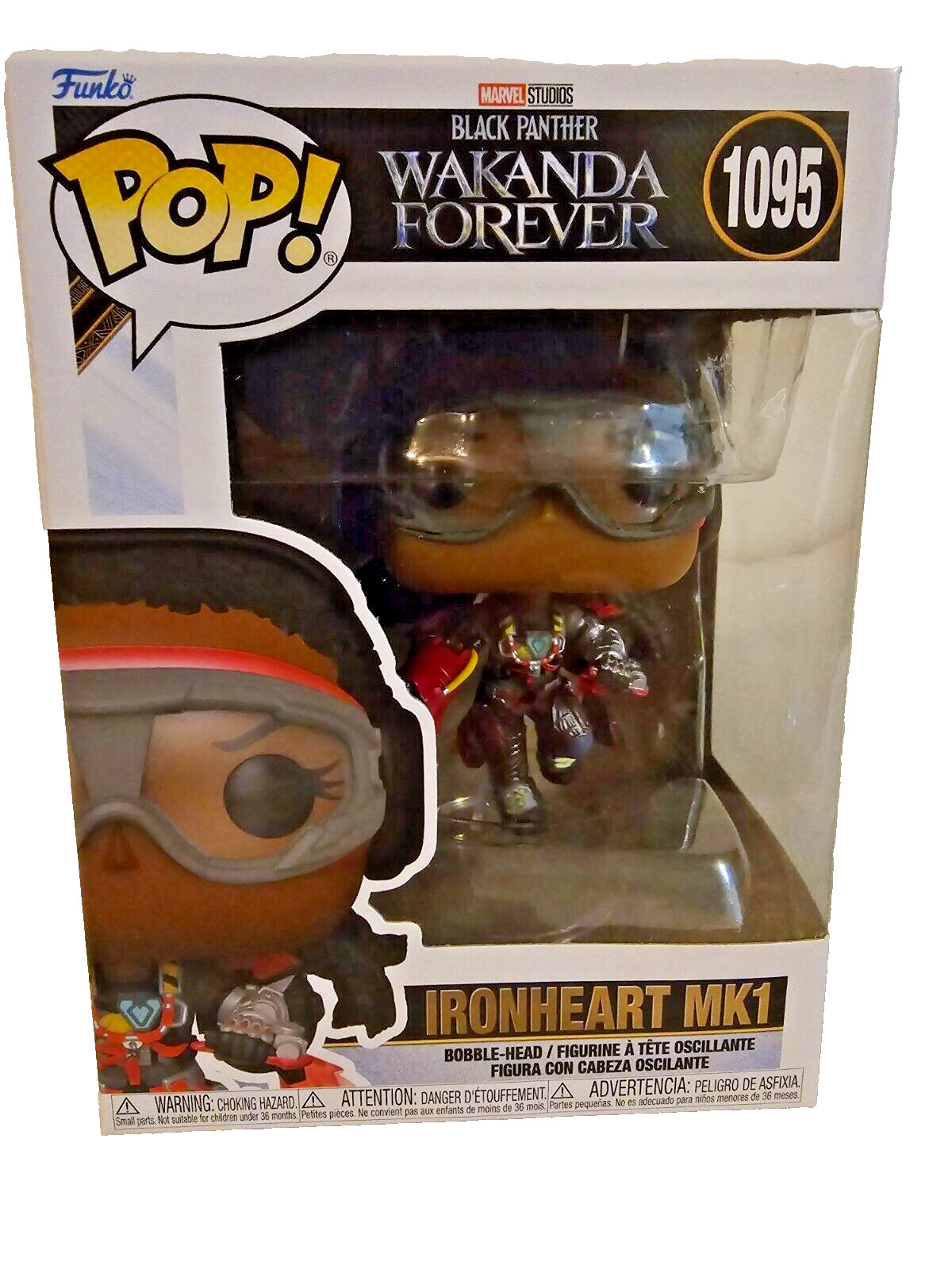 Sale New Funko Pop Ironheart Mk1 Wakanda Forever 1095 Mint