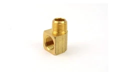 1/8"-27 NPT 90° Brass Fitting