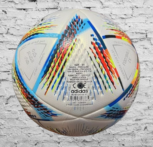 RARE 2022 Adidas Al Rihla FIFA World Cup QATAR Official Match Ball