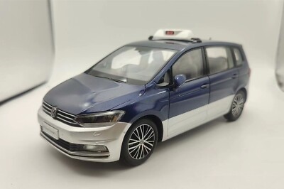 1/18 Volkswagen All New Touran L TAXI car model BULE | eBay