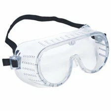 Crews 2220 Safety Goggles, Perforated Clear Lens