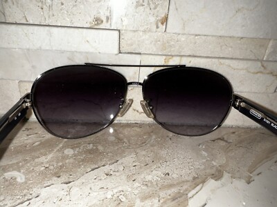 Coach Brown S1021 Aviator Sunglasses With Case NWOT | eBay