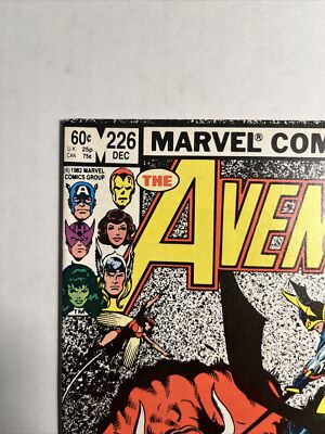 The Avengers #226 Direct Market Edition ~ NEAR MINT NM ~ 1982