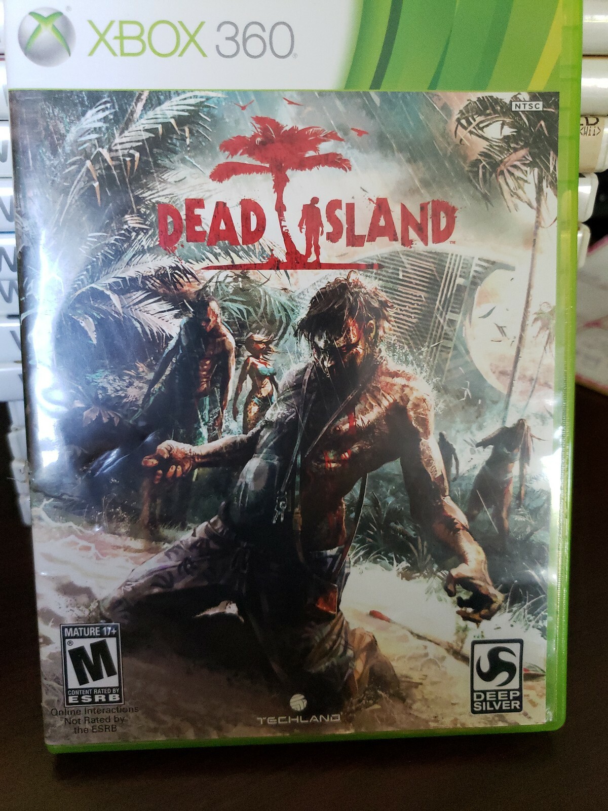 XBOX 360 Zombie Game Lot of 3: Dead Island, Left 4 Dead, Dead Rising  895678002483