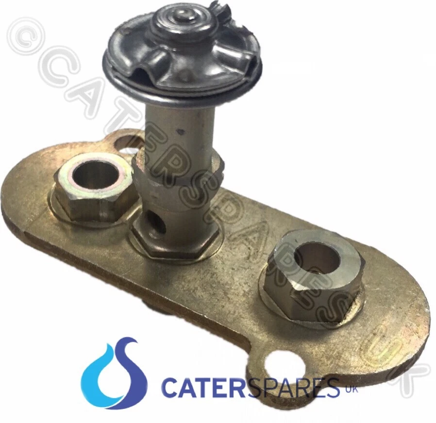 BERTO 27291100 THREE FLAME GAS PILOT ASSEMBLY FOR LAVA ROCK GRILL PASTA COOKER