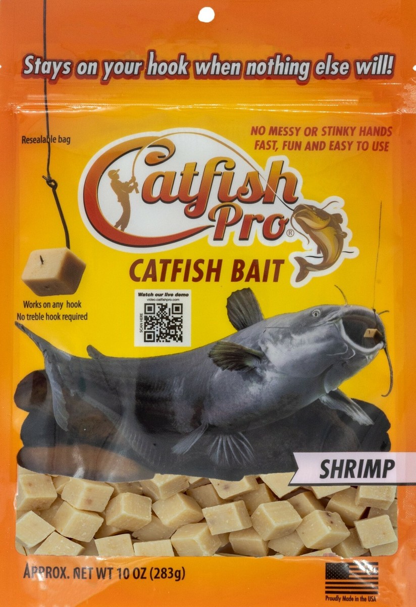 Catfish Pro Shrimp Catfish Bait Catch Blue Channel Bullhead even