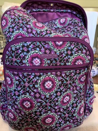 lilac medallion backpack
