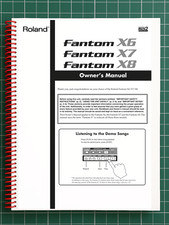 Roland Fantom X6   5 in 1 Owners Manual User ...