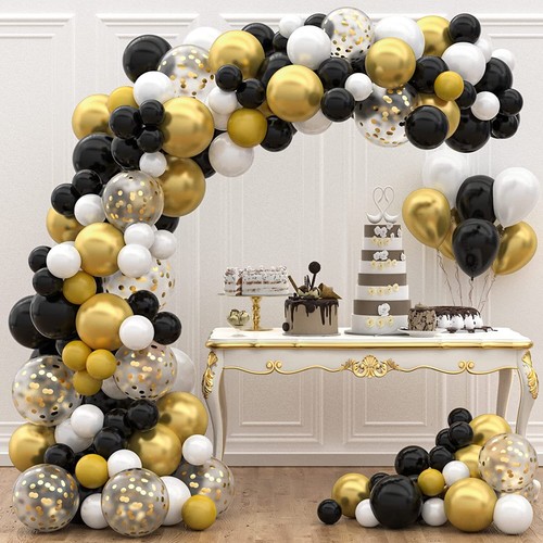 Balloon Arch Kit Garland Happy Birthday Wedding Party Baby Shower Decoration UK - Picture 5 of 16