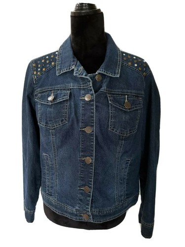 Dress Barn Jean Jacket Women's Size 