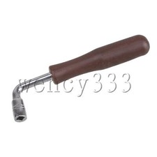 Brown L Square Shape Design Guzheng Piano Hammer Wrench Guzheng Tuner Spanner