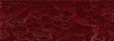 Topographic Map Motorcycle Scooter Bike Graphic Vinyl Decal Car Wrap 22x60in Red