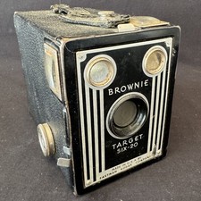Vintage Kodak Brownie Target Six-20 Box Camera Art Deco Box