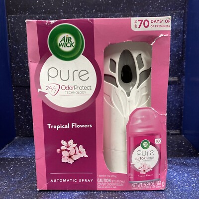 Air Wick Pure Tropical Flowers - Automatic Spray +70Days Of Freshness