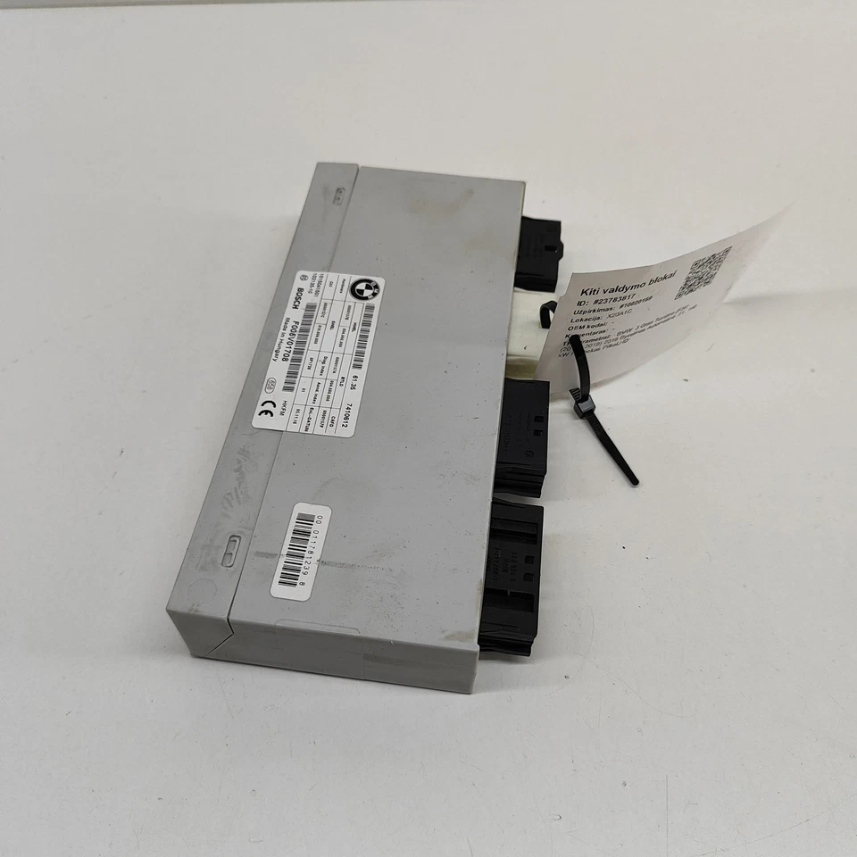 BMW 3 Gran Turismo F34 Centralina portellone posteriore 7410612 2016 23783817 - Immagine 2 di 4