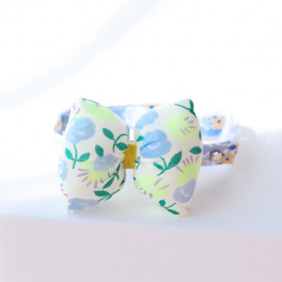 Pet Dog Bow Flower Collar Necklace Cute Kitten Cat Collar For Small Puppy