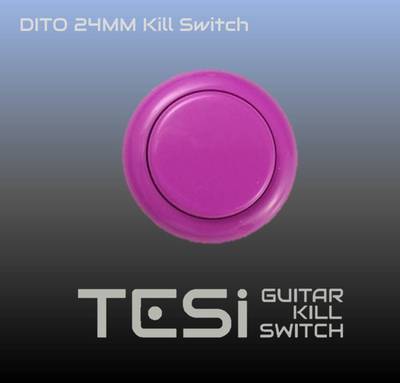 Tesi DITO Snap-in 24MM Momentary Arcade Button Guitar Kill Switch