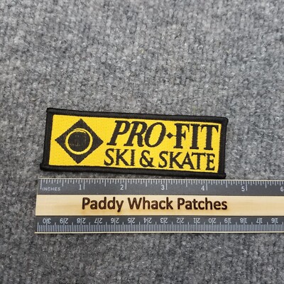 Pro Fit Ski & Skate Patch Skateboarding Skiing