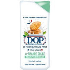 DOP Shampoing Très Doux Amande Bio enrichi en amande douce , formule 2 en 1
