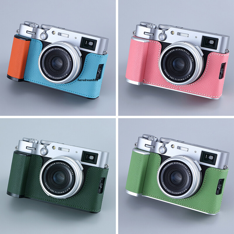 Half Case For Fujifilm X100Vi Leather Insert Camera Cover Milicase