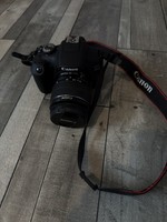 Canon EOS 2000D Digital SLR Camera Black, Body & lens with Accessories and Card