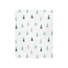 Christmas Tree Crib Sheet for Boys Girls, Fitted Crib Sheet 28 x 52 in for St...