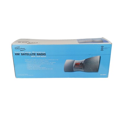 XM Satellite Radio Skyfi Audio System Delphi SA10001 Portable Boom Box