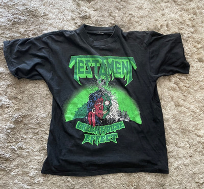 Testament - Greenhouse effect - classic shirt 1990 - Size M - US S-M