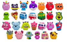 100 Mini Rubber Toy Bulk Party Favors Claw Machine Prizes Classroom Rewards Gift