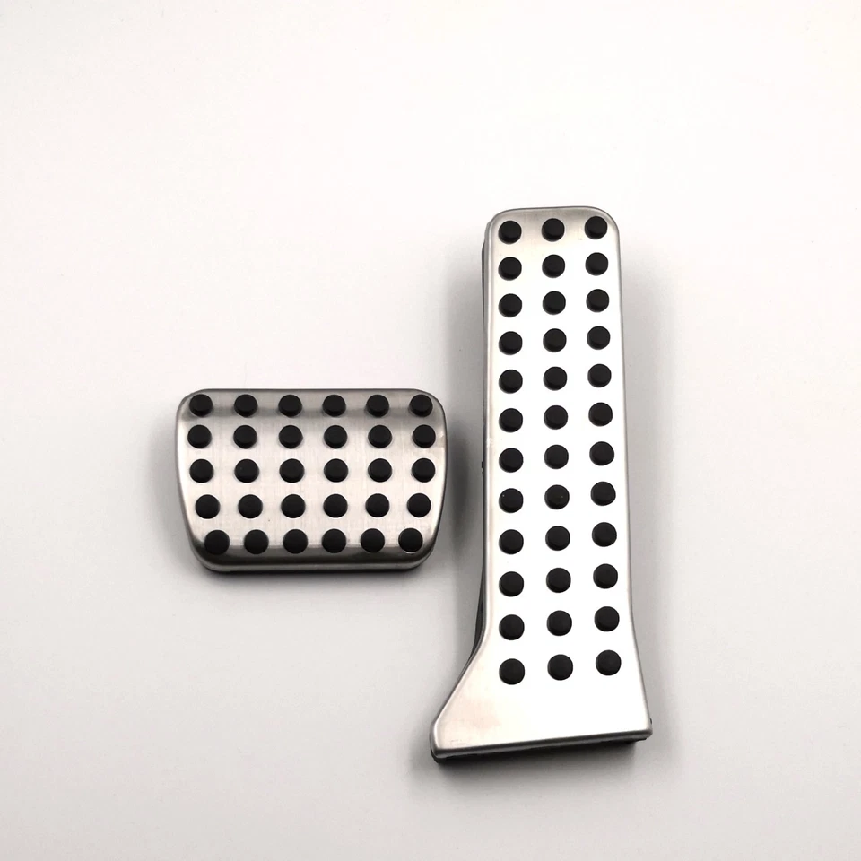 AT Foot Gas Brake Pedal Pad Cover For Mazda 2 3 6 CX-3 CX-5 CX-9 2PCS ATENZA - Imagem 2 de 4