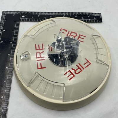 Wheelock HSWC Fire Alarm Horn Strobe Ceiling White P85066 1.025HZ