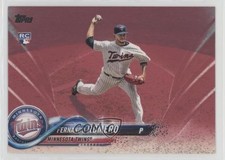 2018 Topps Update Mother's Day Hot Pink 10/50 Fernando Romero #US174 03nz