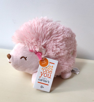 Carter's Just One You Musical Hedgehog Plush Wind Up Brahms Lullaby Song